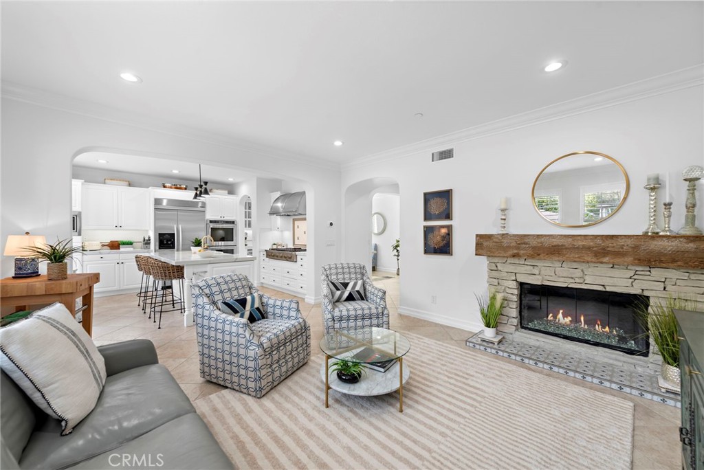 14 Via Inca San Clemente, CA 92673 - Photo 4 of 29 a living room with furniture and a fireplace
