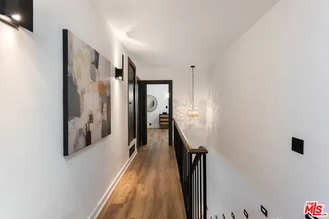 a view of a hallway with a hallway
