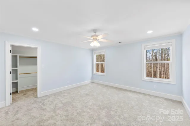 a view of room with window