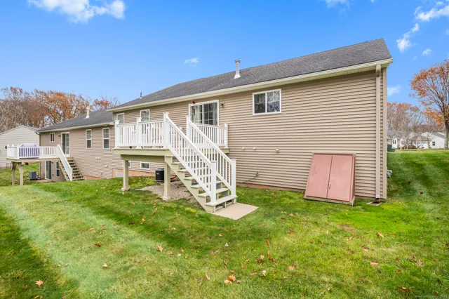 a view of a house with a outdoor space