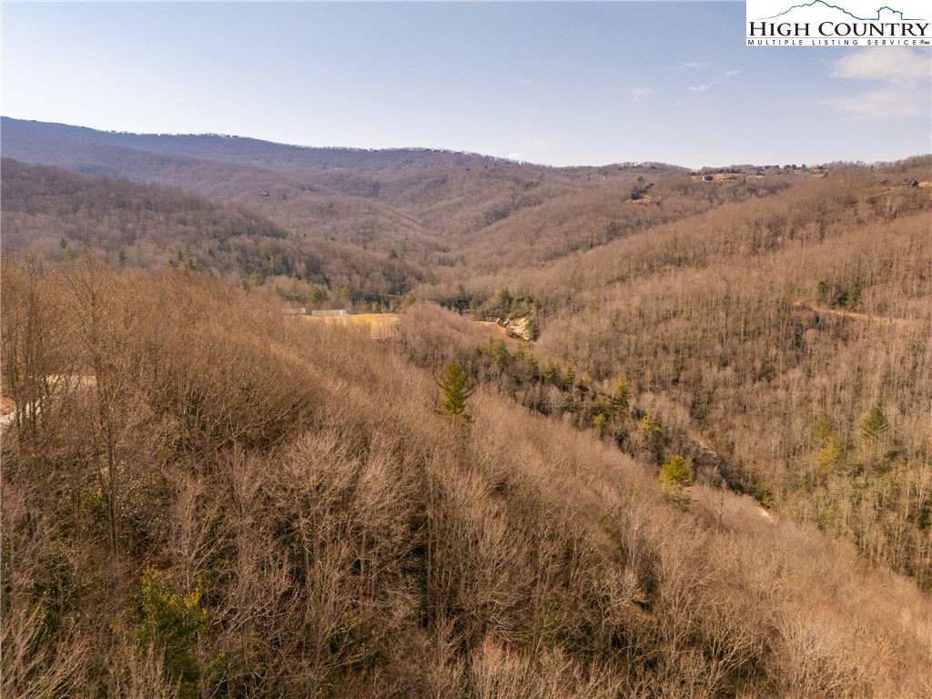 1122 Pine Ridge Road Beech Mountain, NC 28604 - Photo 22 of 38 a view of a town with mountains in the background
