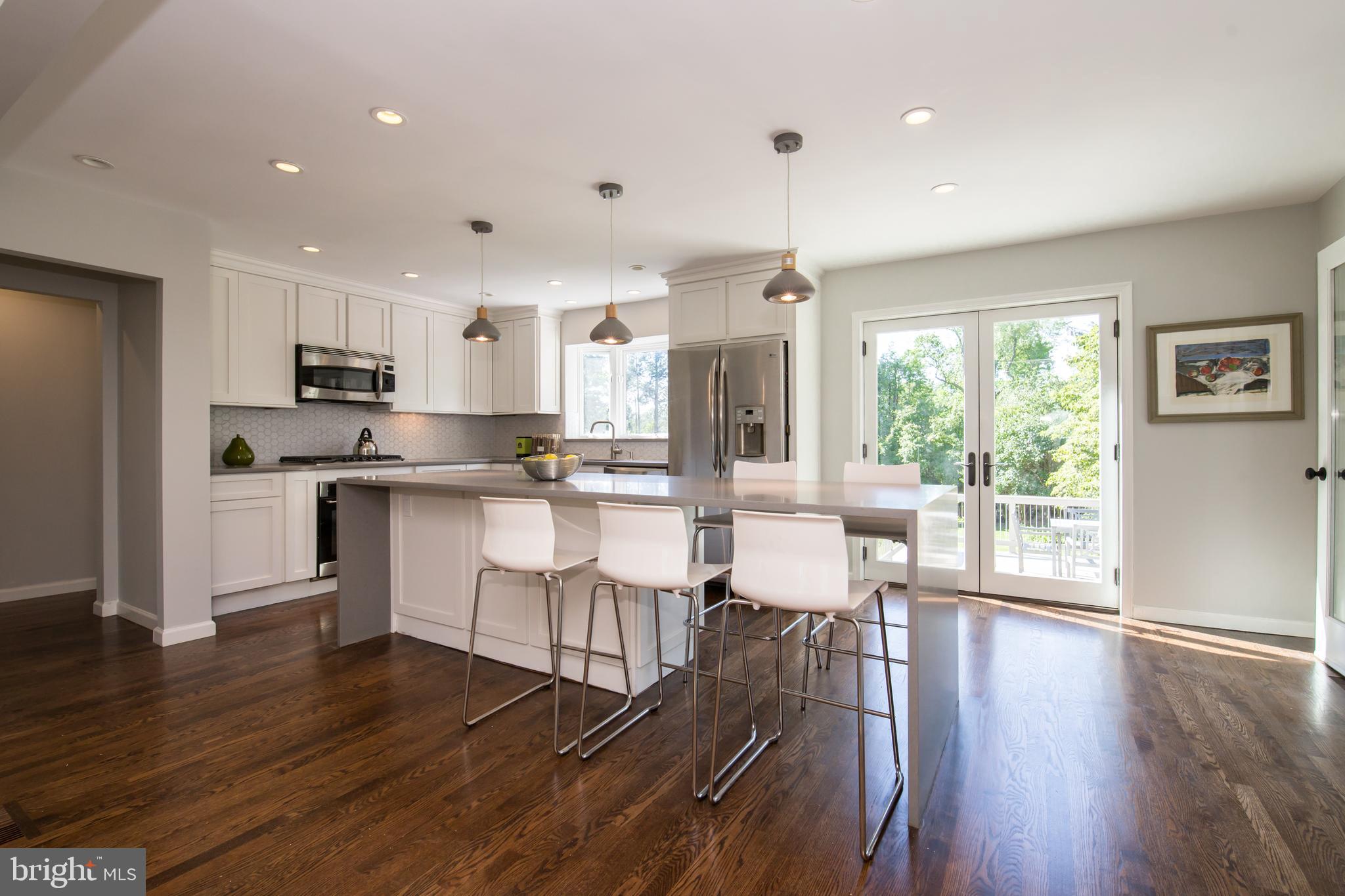 6115 West Mill Road Flourtown, PA 19031 - Photo 5 of 39 Kitchen with door to back porch