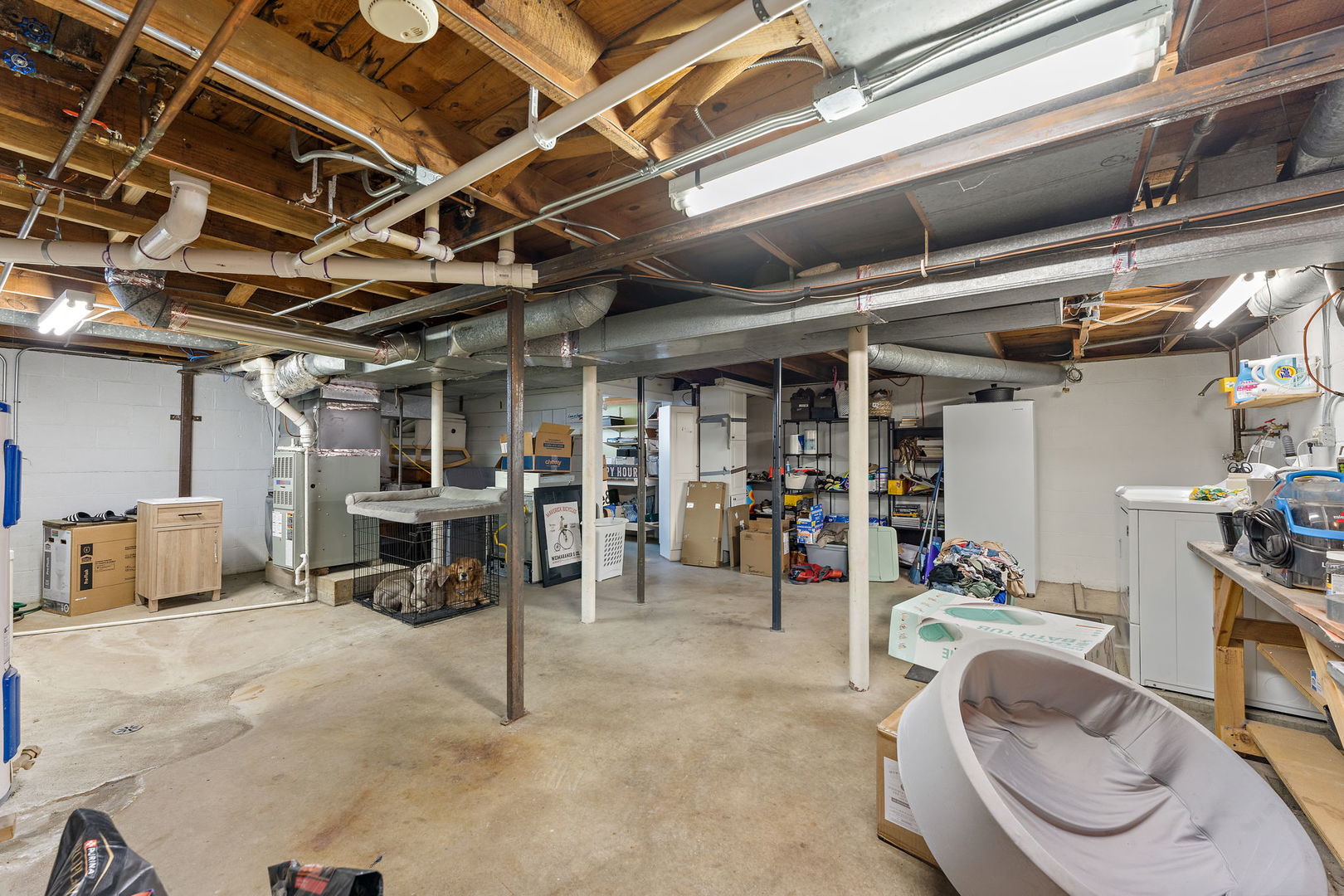 710 Elliott Street Beecher, IL 60401 - Photo 13 of 21 a view of storage and utility room