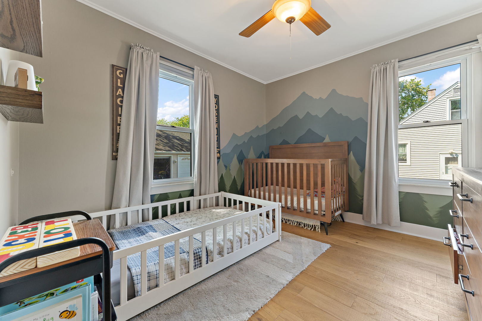 710 Elliott Street Beecher, IL 60401 - Photo 9 of 21 a bedroom with furniture and a window
