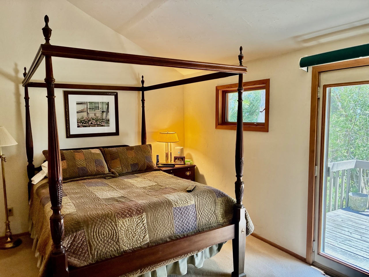 4992 Lake Bluff Road Port Washington, WI 53074 - Photo 10 of 25 Master bedroom w balcony