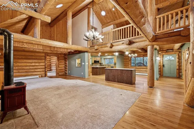 a view of an entryway of a house