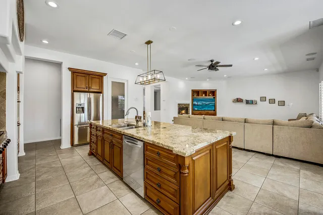 a room with furniture and window