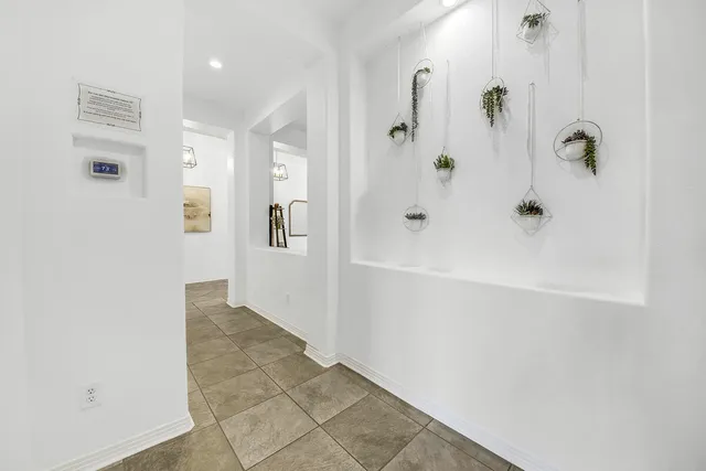 a room with a window