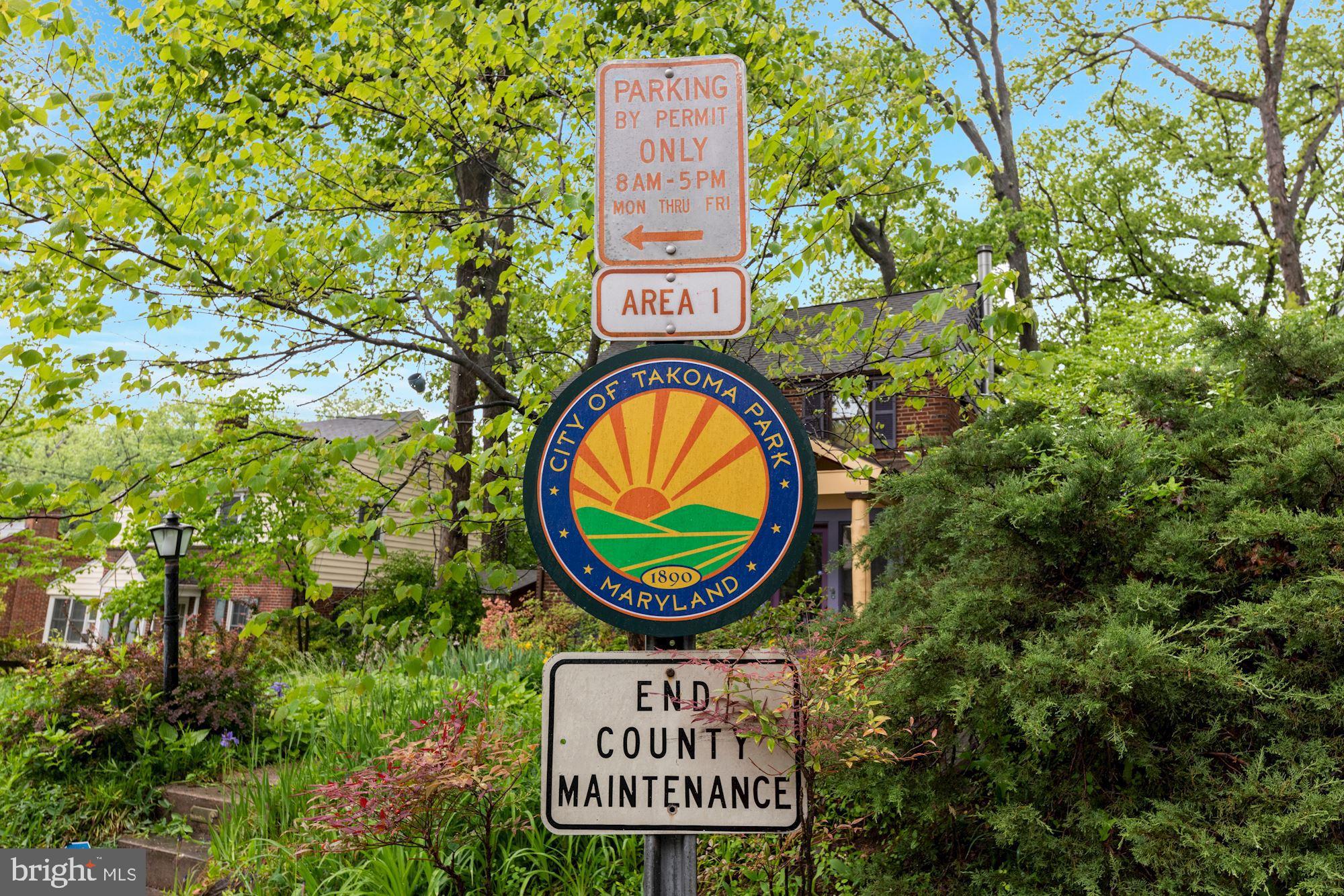 509 Margaret Drive Silver Spring, MD 20910 - Photo 2 of 41 Entering City Of Takoma Park