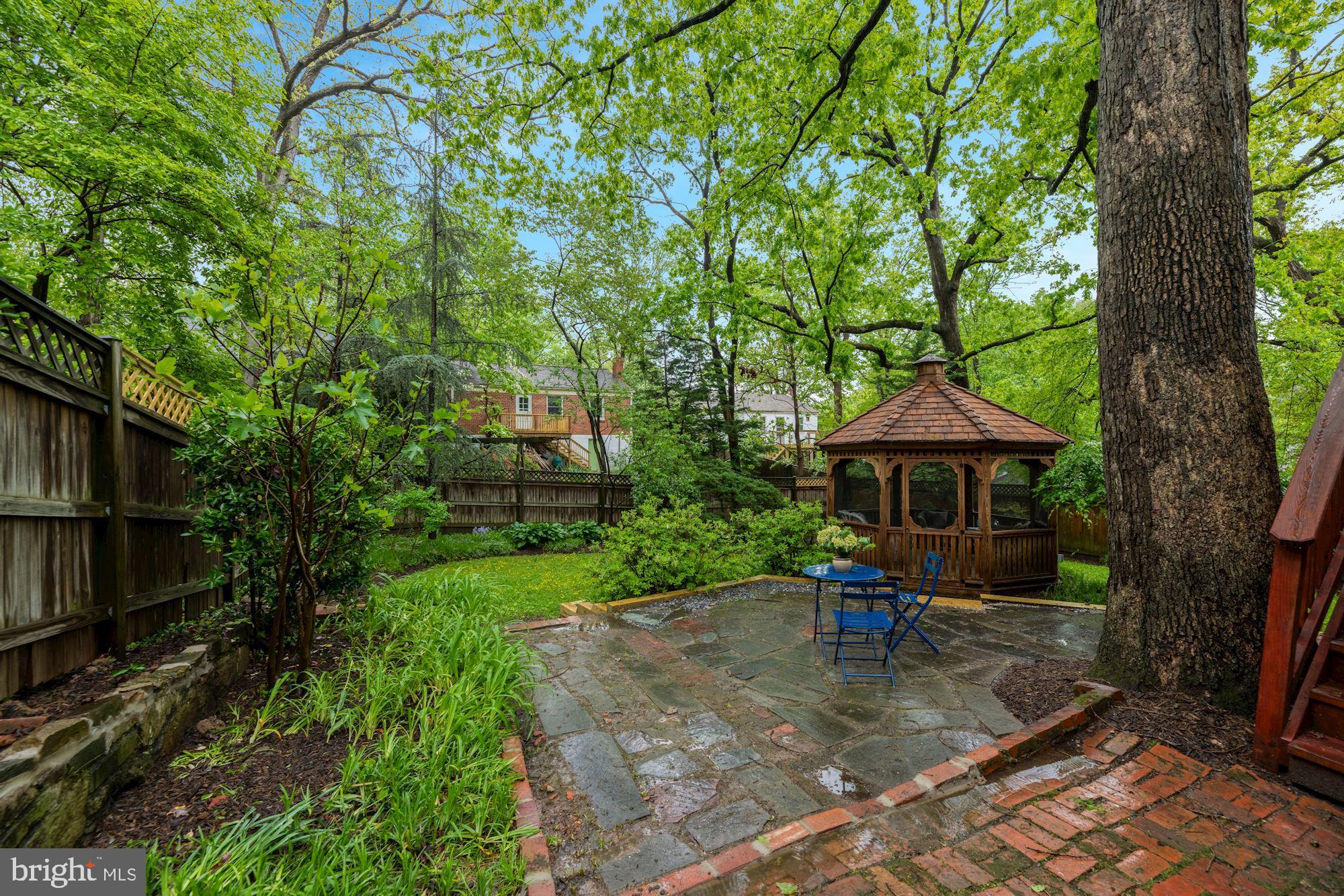 509 Margaret Drive Silver Spring, MD 20910 - Photo 37 of 41 Slate patio, brick paths