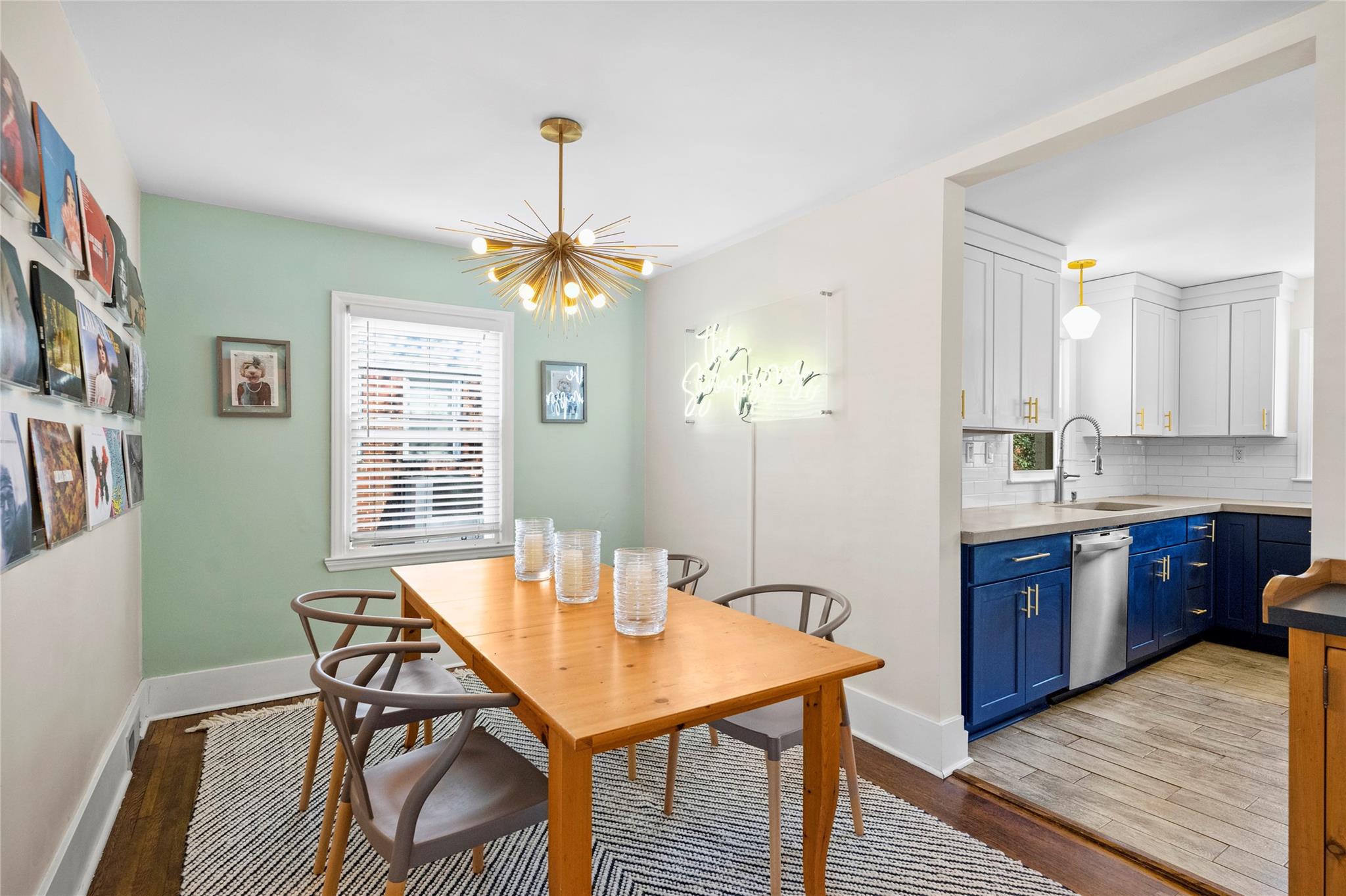1114 Norland Road Charlotte, NC 28205 - Photo 11 of 36 a view of a dining room with furniture and window