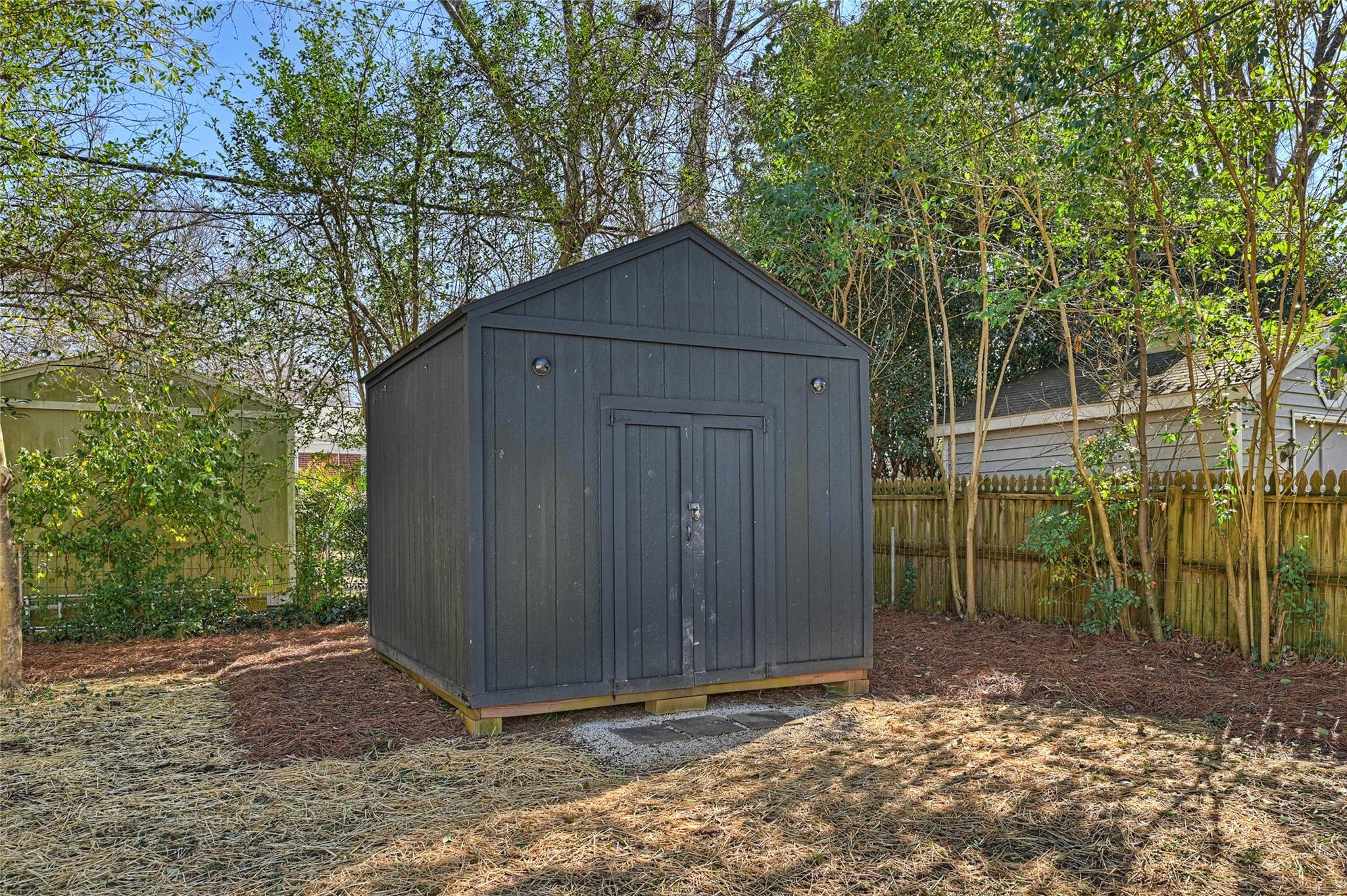 1114 Norland Road Charlotte, NC 28205 - Photo 36 of 36 a backyard of a house with lots of green space