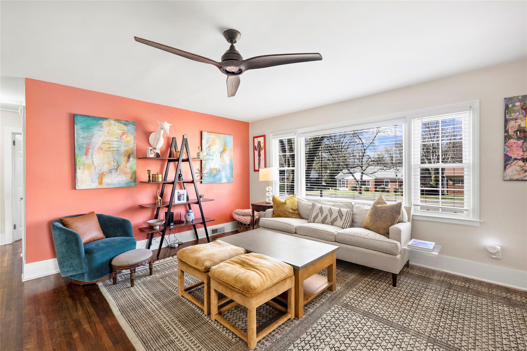 1114 Norland Road Charlotte, NC 28205 - Photo 9 of 36 a living room with furniture and a large window