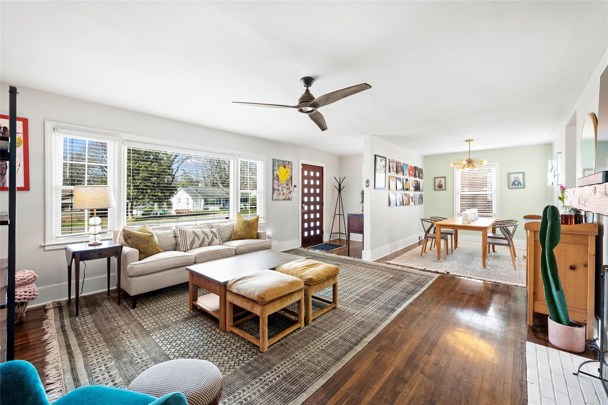 1114 Norland Road Charlotte, NC 28205 - Photo 10 of 36 a living room with furniture and a large window