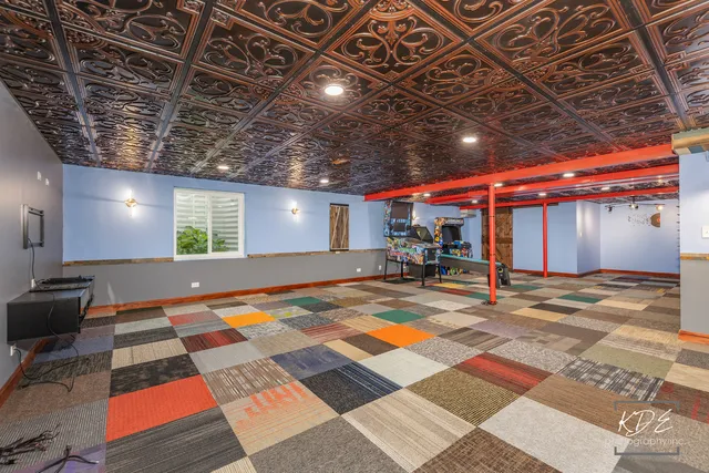 a outdoor space view with a sitting space