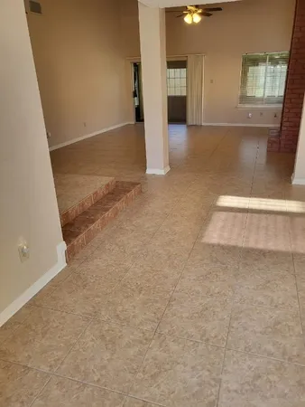 wooden floor in a room