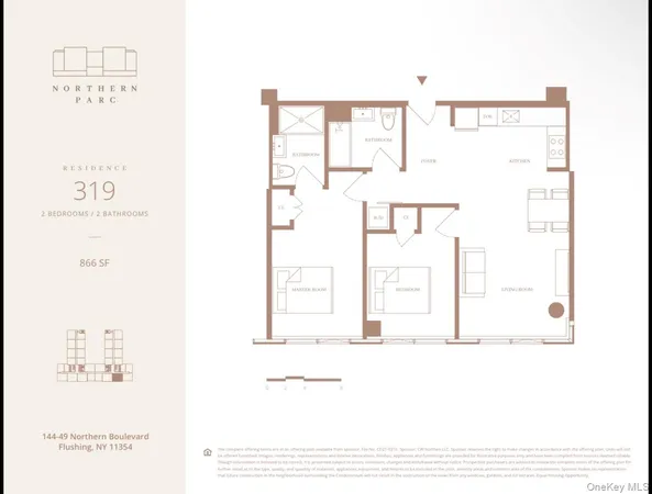 $993,700 | 14449 Northern Boulevard, Unit 319 | Downtown Flushing