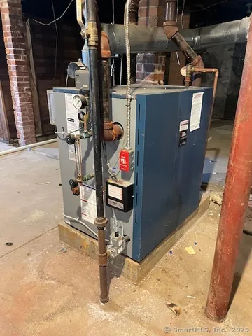 a view of water heater room