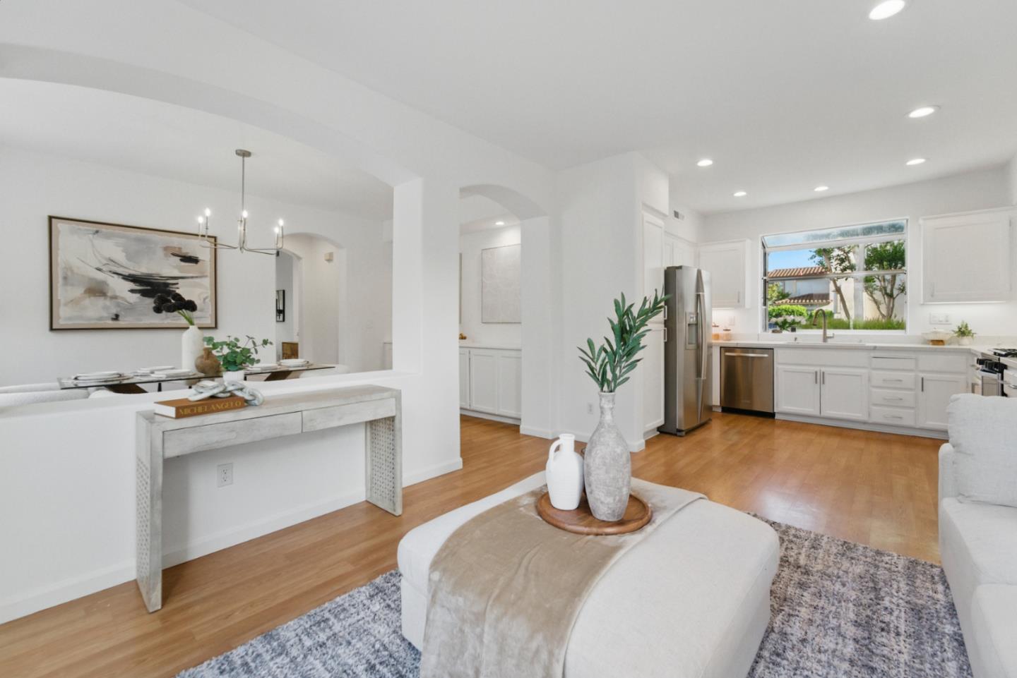 560 Villa Centre Way San Jose, CA 95128 - Photo 11 of 31 a kitchen with sink and stove