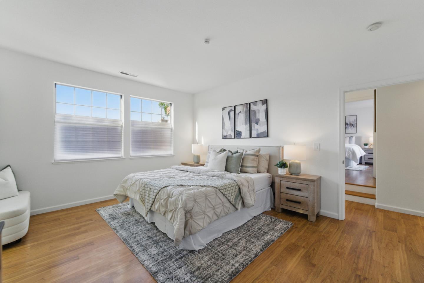 560 Villa Centre Way San Jose, CA 95128 - Photo 16 of 31 a bedroom with bed and a window