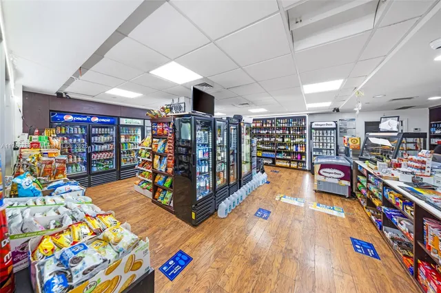 a view of a city with ocean view