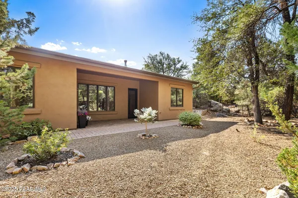 a view of a house with a balcony