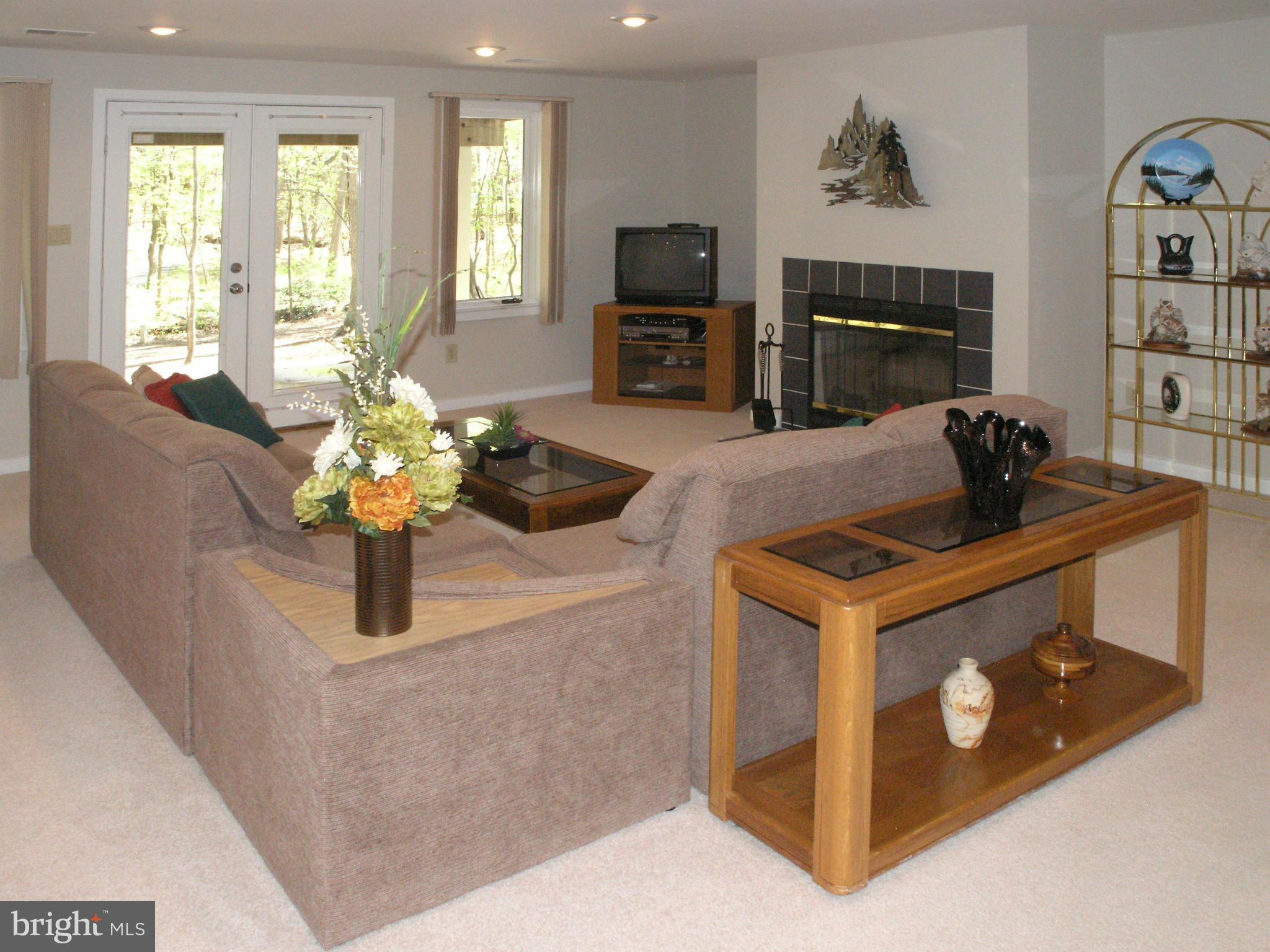 11301 Woodbrook Lane Reston, VA 20194 - Photo 23 of 30 Rec Room with Fireplace