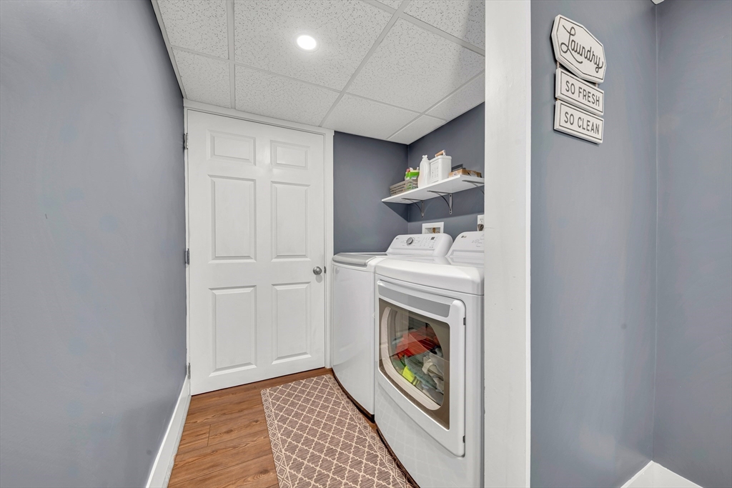 7 Melrose Street Amesbury, MA 01913 - Photo 28 of 34 a utility room with dryer and washer