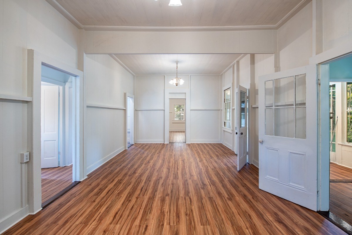 48-5314 Kukuihaele Road Honokaa, HI 96727 - Photo 5 of 24 a view of wooden floor in an empty room