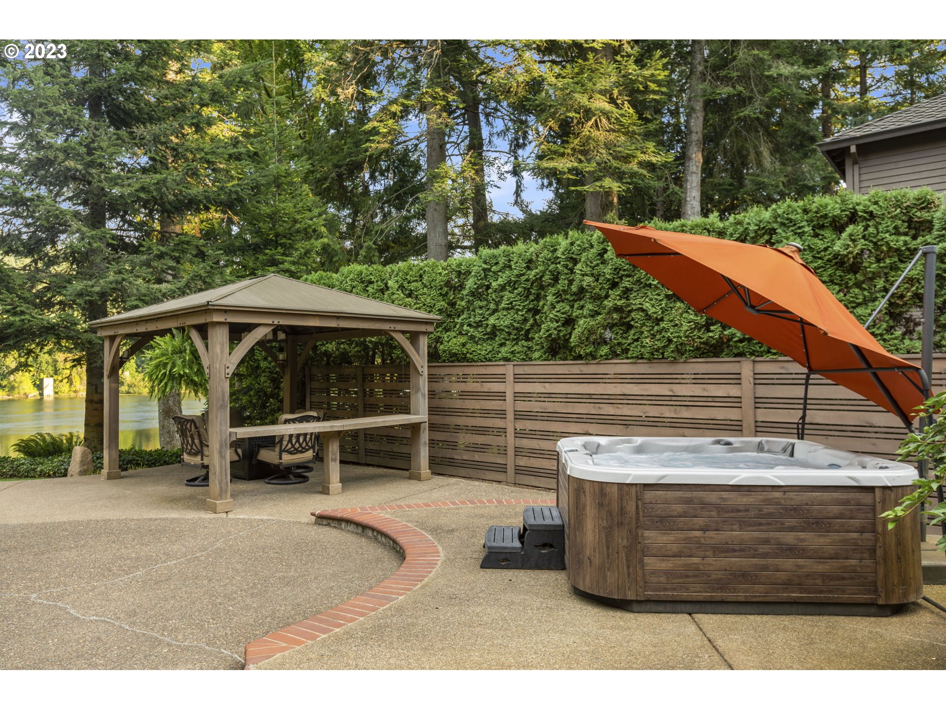 224 Southwest Forest Cove Road West Linn, OR 97068 - Photo 29 of 36 a view of outdoor space with seating