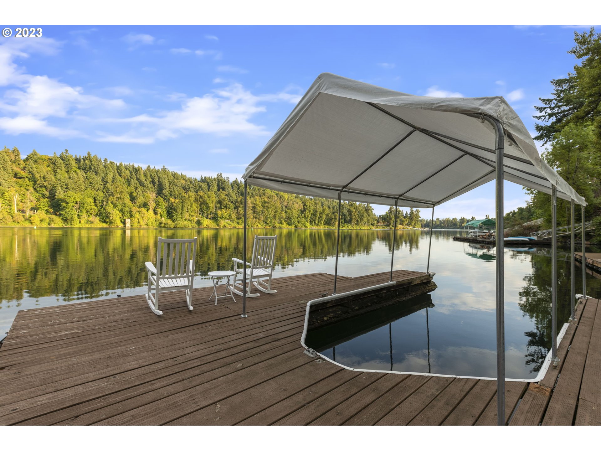 224 Southwest Forest Cove Road West Linn, OR 97068 - Photo 32 of 36 a view of deck with patio