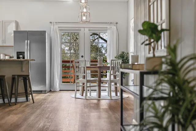 a view of outdoor space and city view