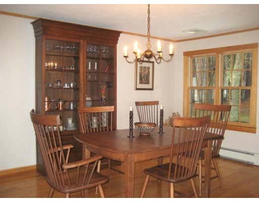 223 Littleton County Road Harvard, MA 01451 - Photo 10 of 26 a view of a dining room with furniture window and outside view