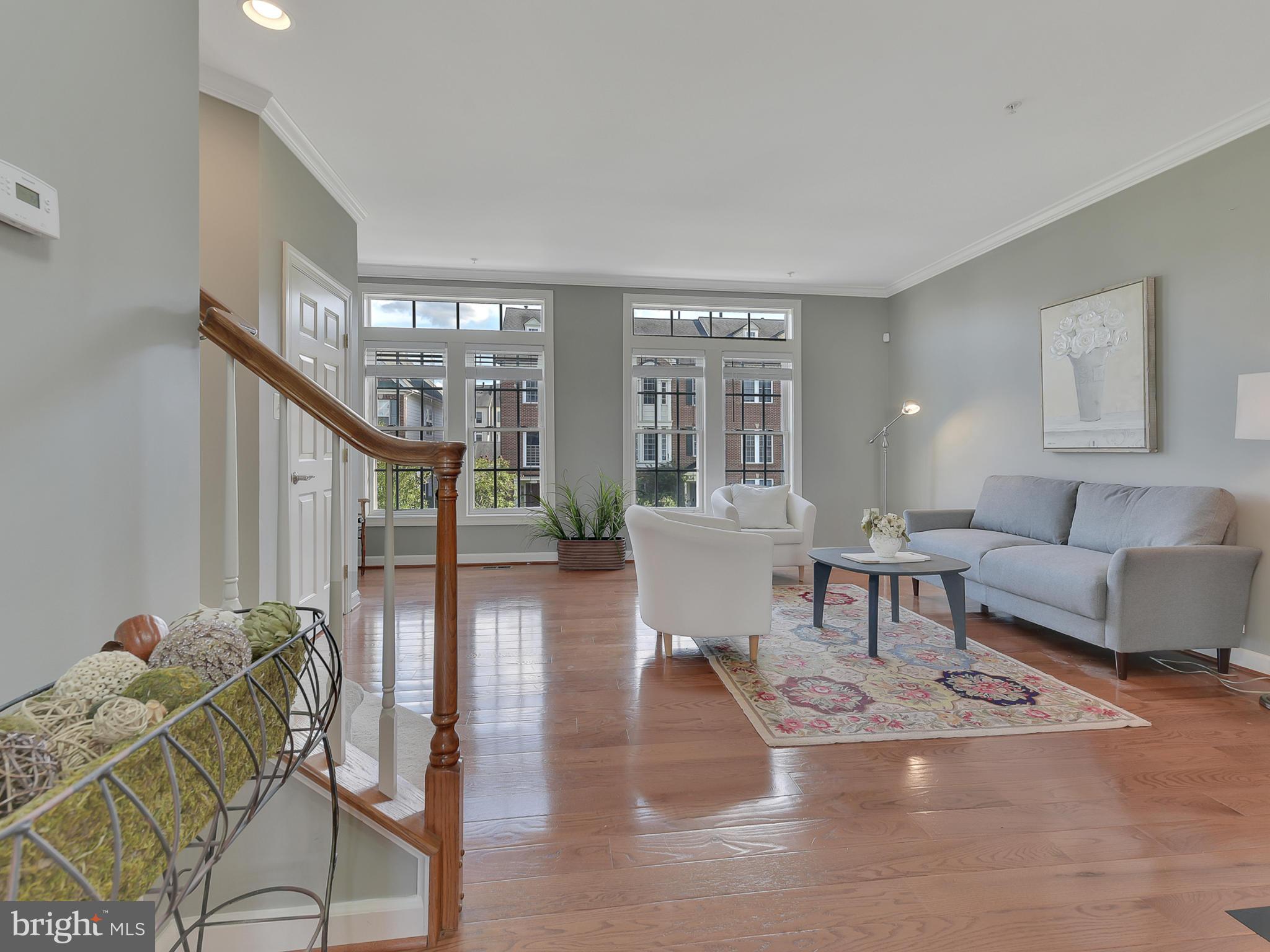 3934 Addison Woods Road Frederick, MD 21704 - Photo 12 of 41 Large living room with gas fireplace!