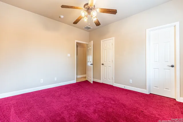 a view of empty room