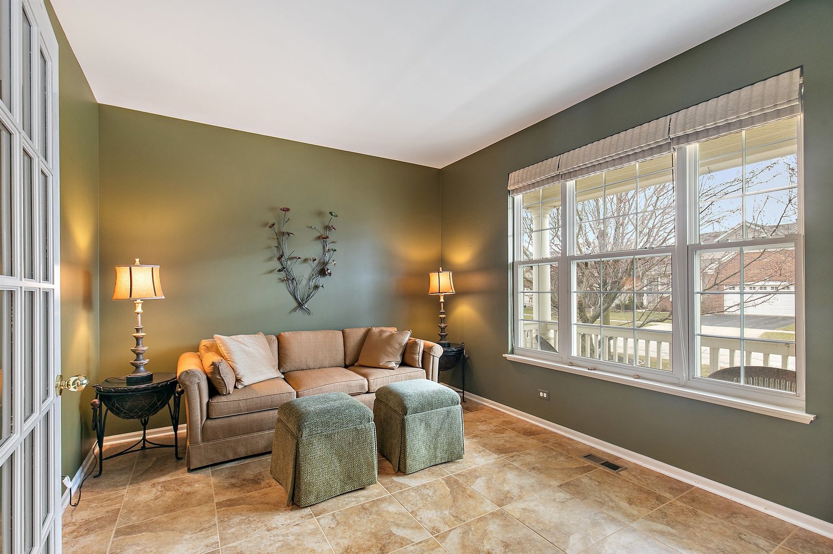 5876 Leeds Road Hoffman Estates, IL 60192 - Photo 5 of 37 a bedroom with a bed and wooden floor
