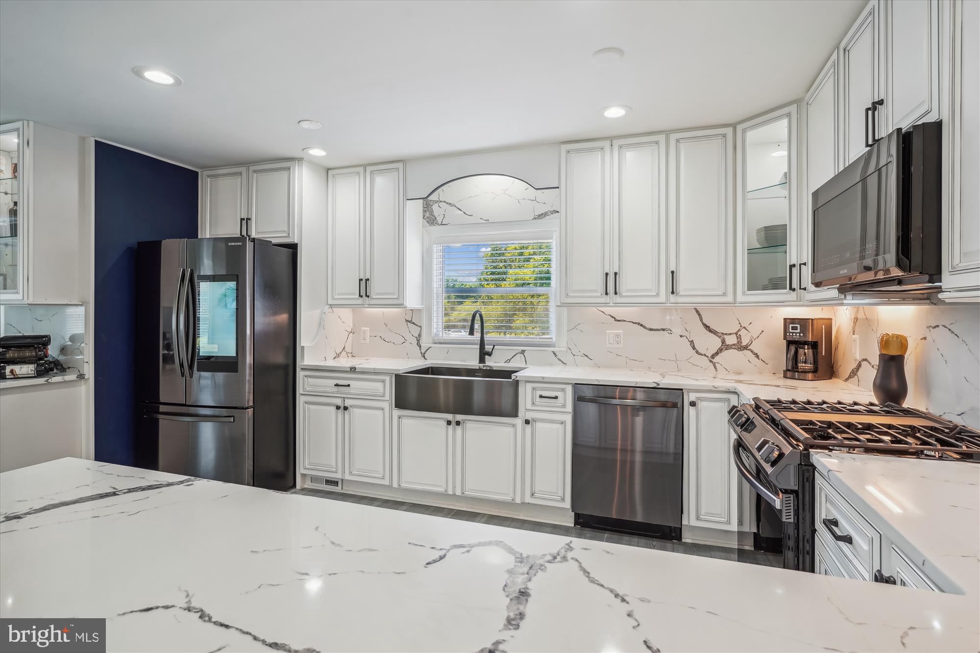 5308 Crown Point Road Burke, VA 22015 - Photo 13 of 75 Under cabinet lights, lovely soft close cabinetry