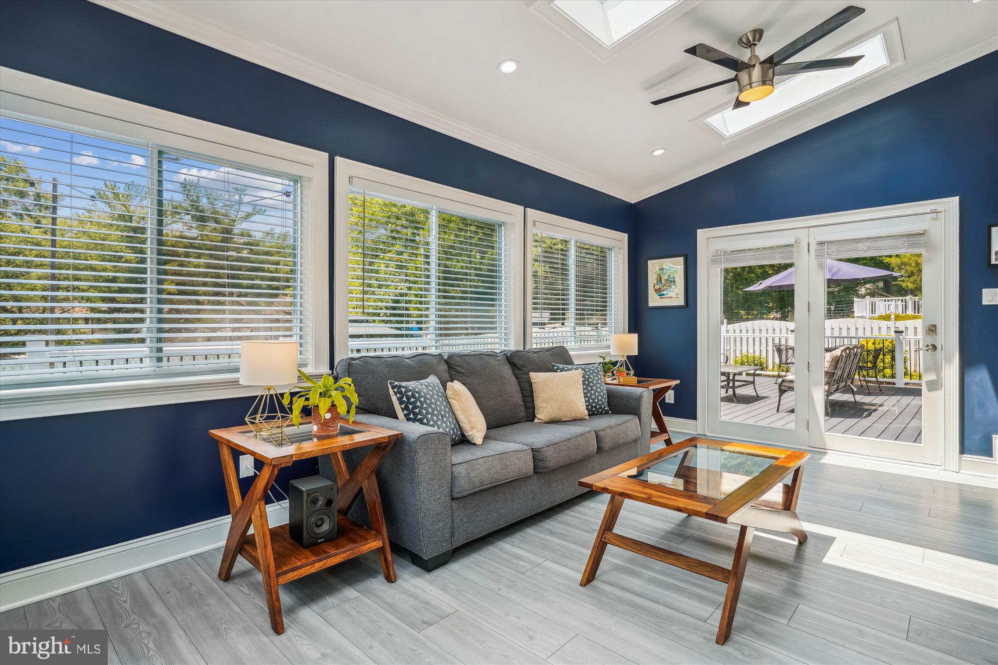 5308 Crown Point Road Burke, VA 22015 - Photo 29 of 75 Sunroom w/ glass doors to deck and yard