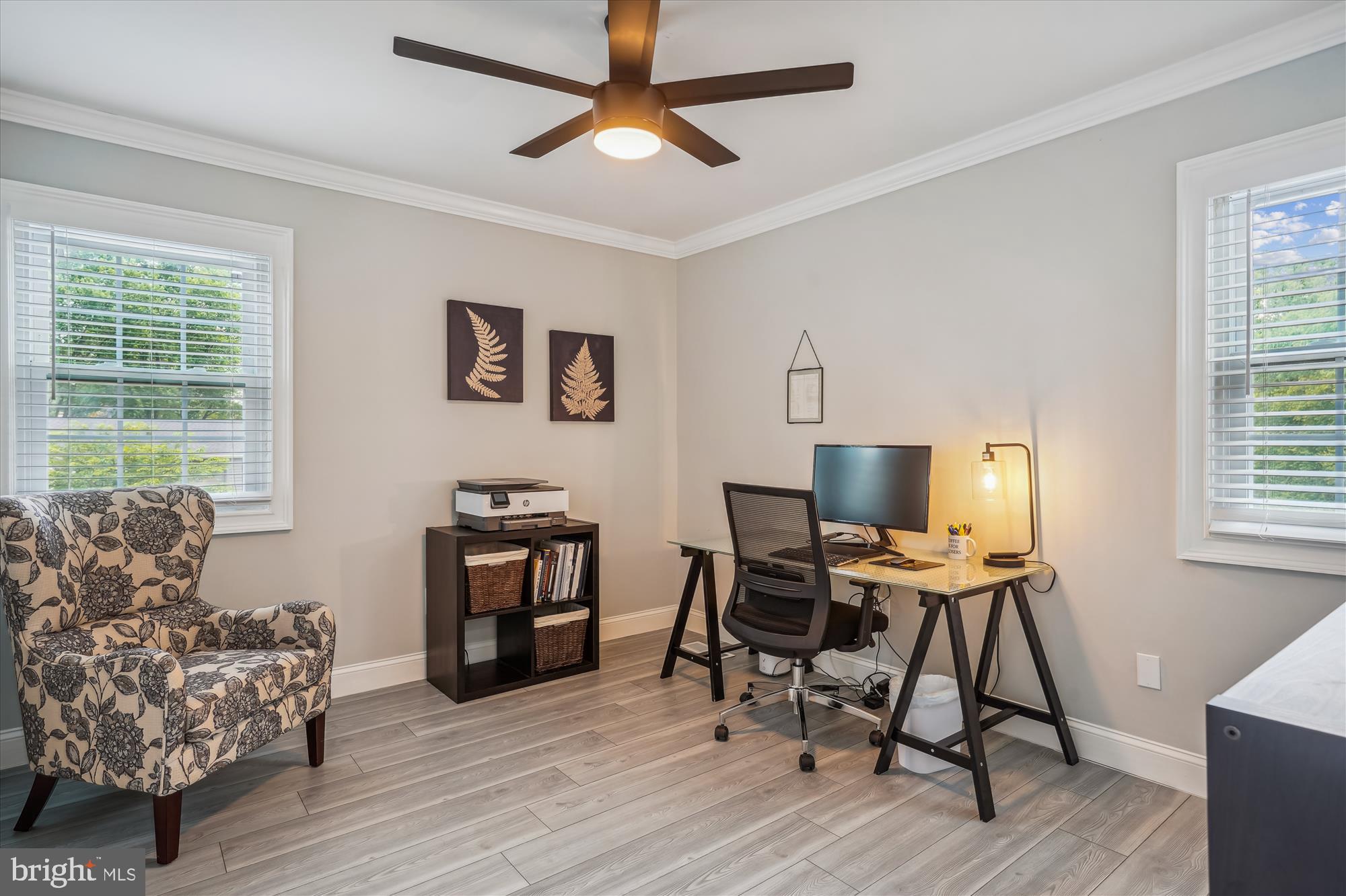 5308 Crown Point Road Burke, VA 22015 - Photo 39 of 75 2nd bedroom. All BR's have crown molding