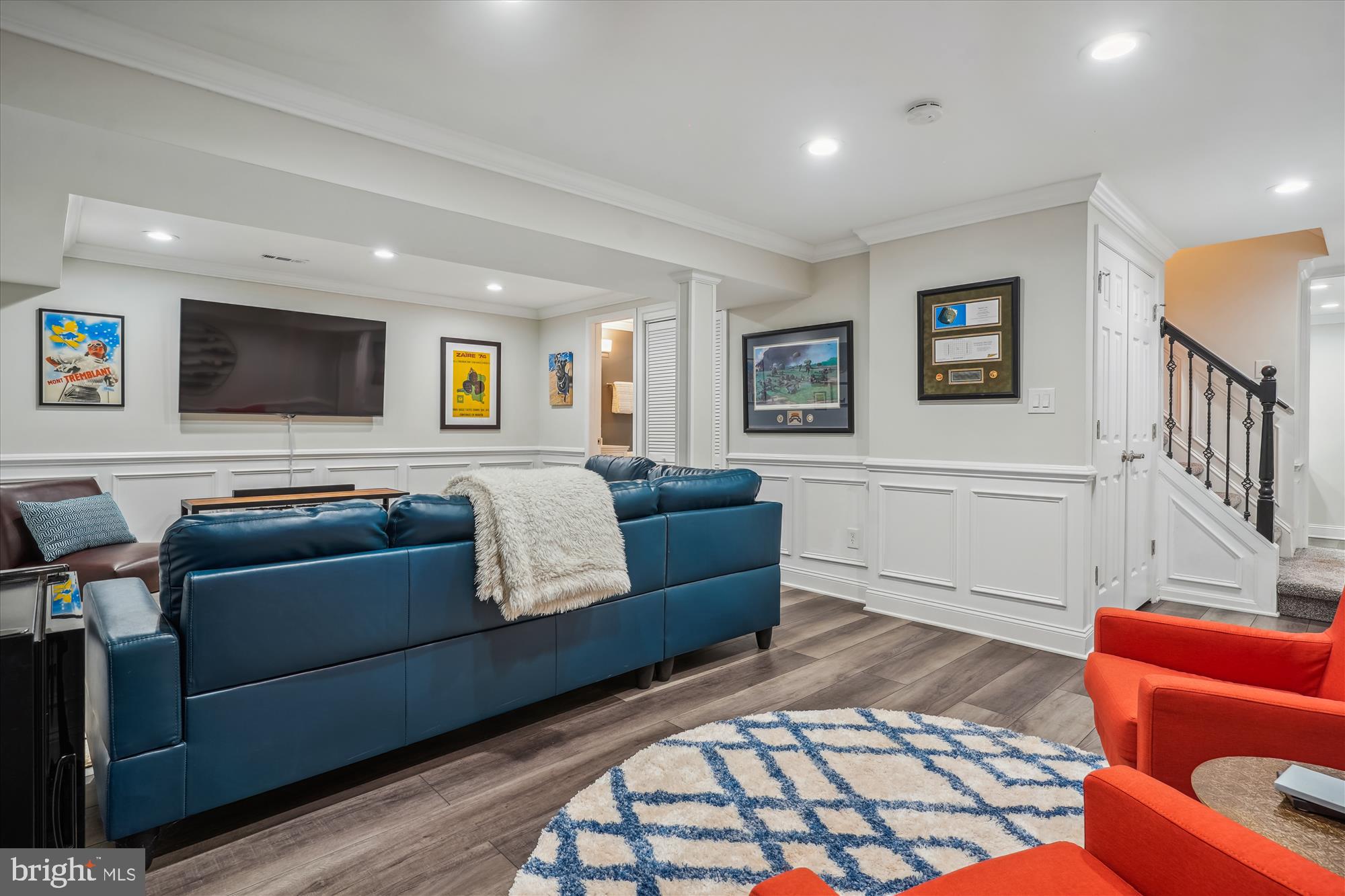 5308 Crown Point Road Burke, VA 22015 - Photo 51 of 75 Handsome luxury flooring throughout Lower LVL