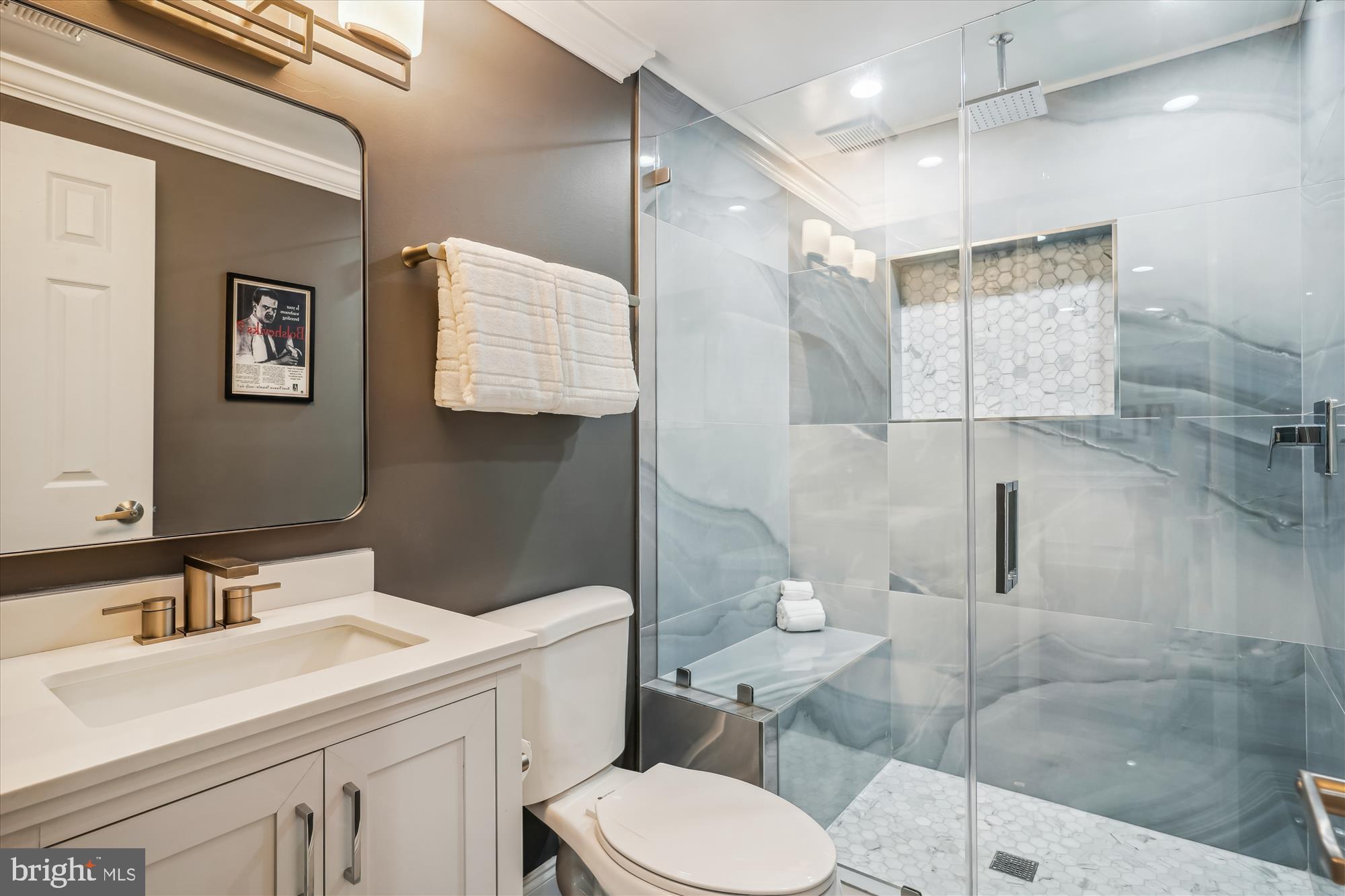 5308 Crown Point Road Burke, VA 22015 - Photo 59 of 75 Newly renovated Lower LVL full bath