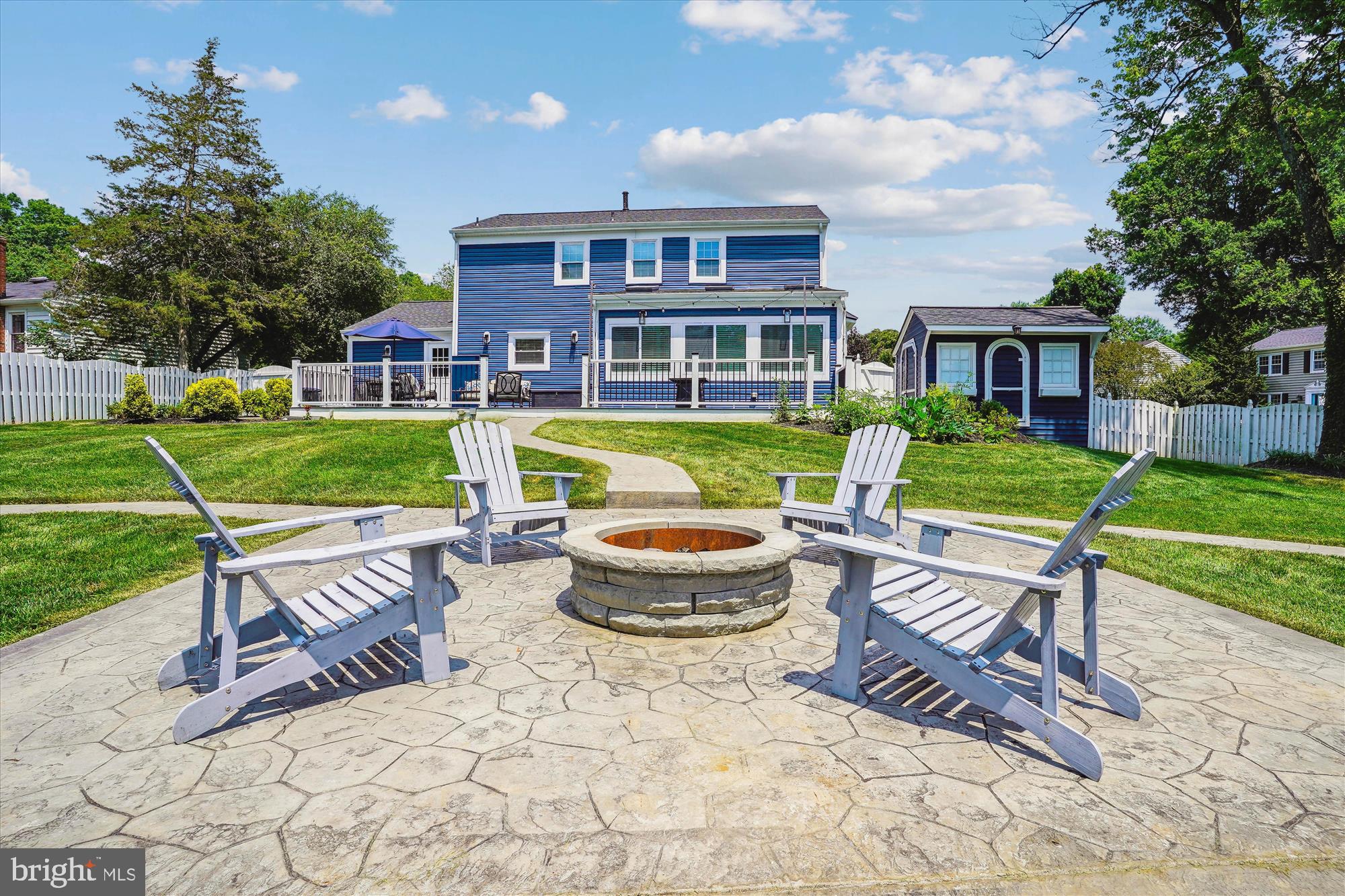 5308 Crown Point Road Burke, VA 22015 - Photo 66 of 75 Patio and firepit