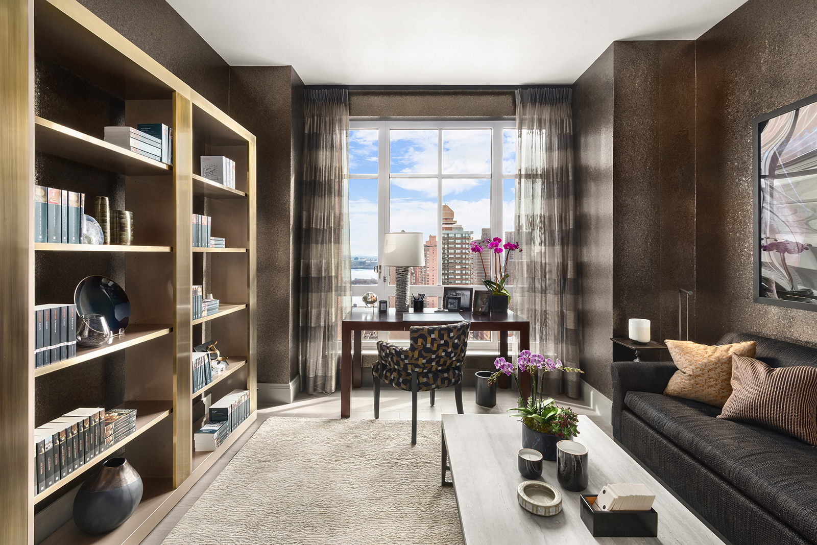 200 East 95th Street, Unit 15A Manhattan, NY 10128 - Photo 7 of 25 a living room with furniture and a window