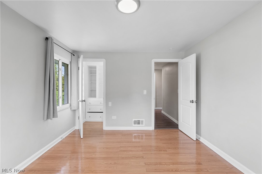 10876 West Sprague Road Cleveland, OH 44130 - Photo 16 of 31 Unfurnished bedroom with light hardwood / wood-style floors
