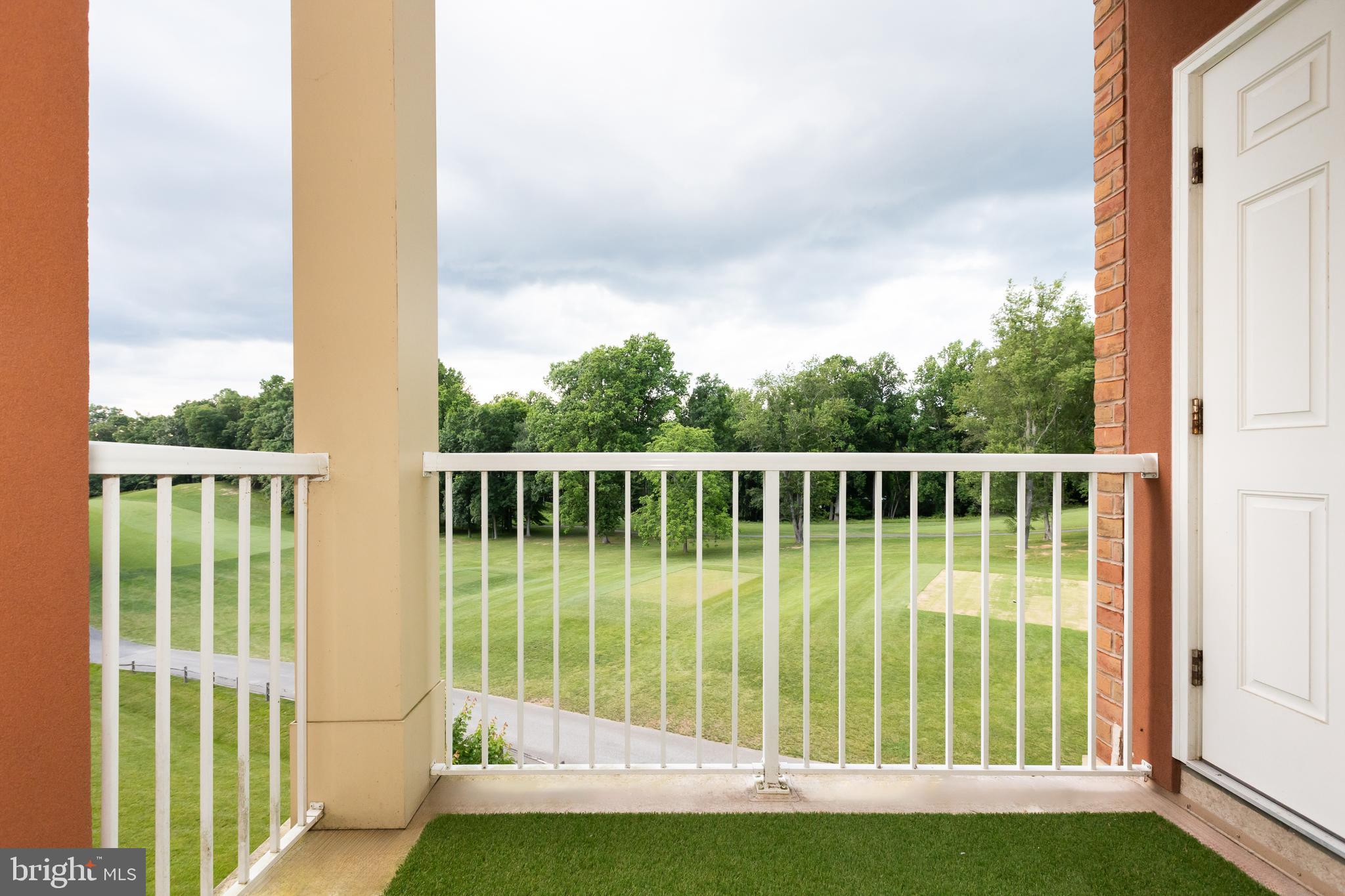 10530 Resort Road, Unit 306 Ellicott City, MD 21042 - Photo 46 of 54 Balcony with golf course view