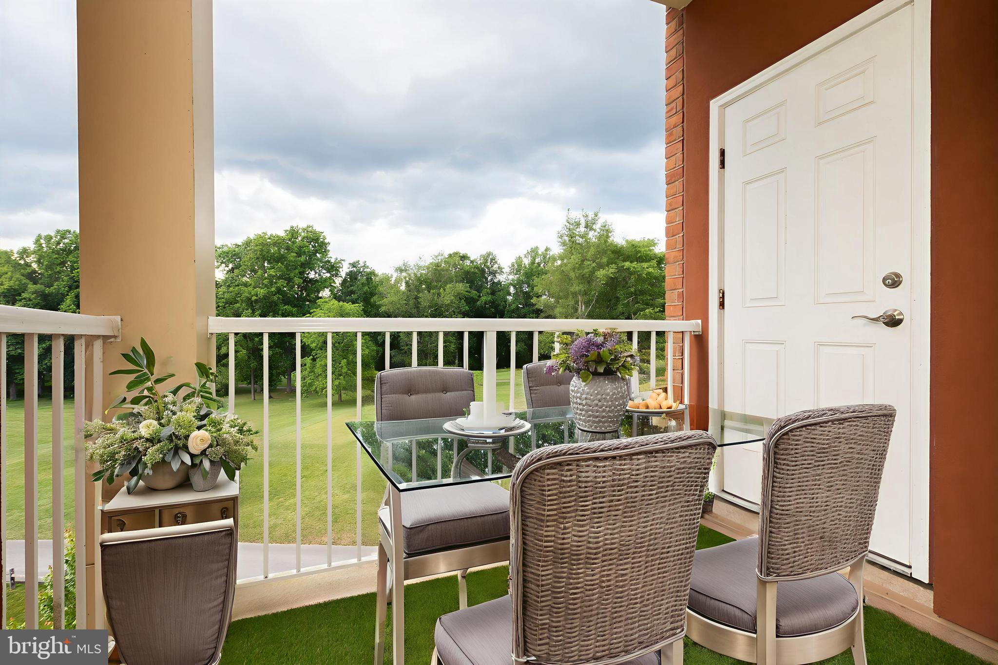 10530 Resort Road, Unit 306 Ellicott City, MD 21042 - Photo 9 of 54 Balcony (Virtual staging)