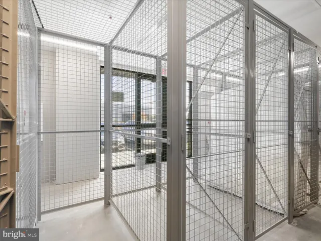 a view of an empty room with wooden floor and windows