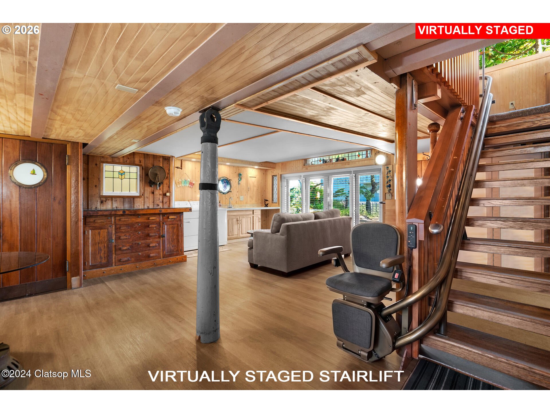 1807 North Prom Seaside, OR 97138 - Photo 8 of 48 Staircase