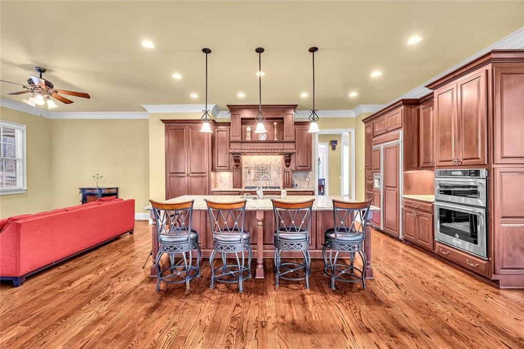 245 Arledge Lane Southwest Atlanta, GA 30331 - Photo 13 of 47 a view of a dining room with furniture window and wooden floor