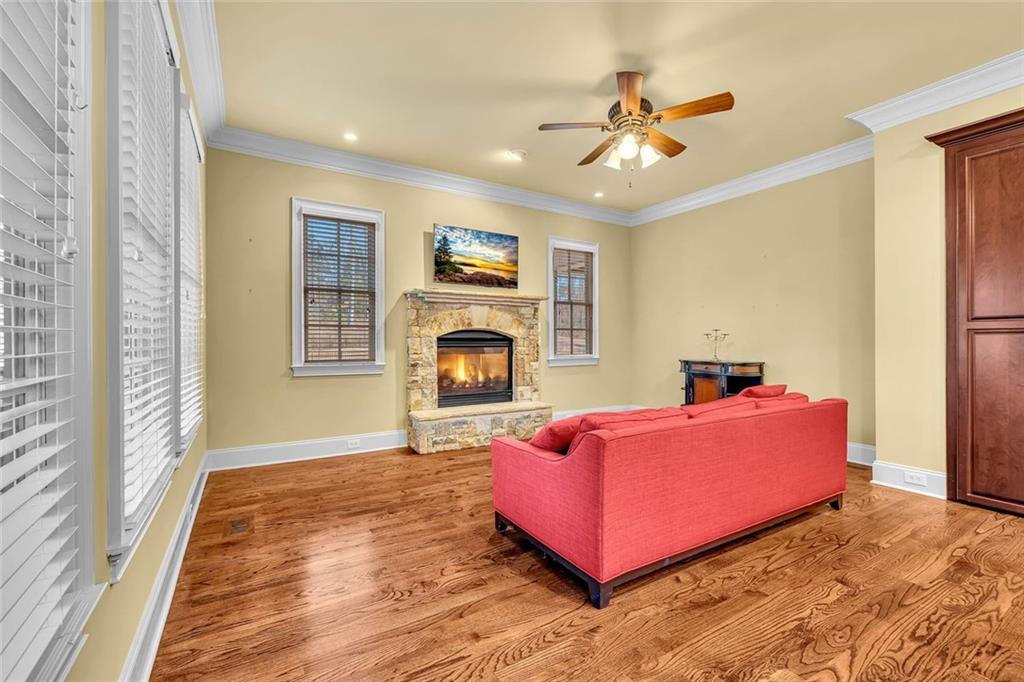 245 Arledge Lane Southwest Atlanta, GA 30331 - Photo 15 of 47 a living room with furniture fireplace and a window
